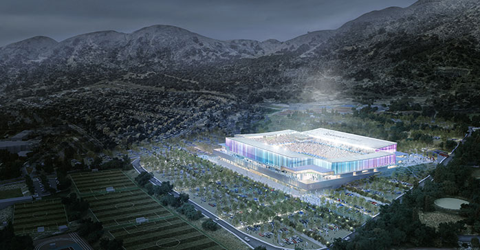 Modernization project of the Chilean stadium San Carlos de Apoquindo