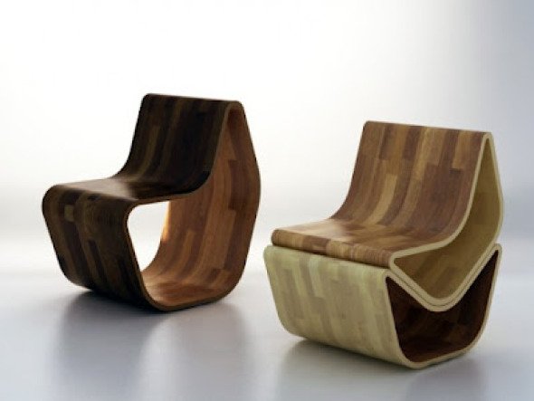 Furniture: Original chair design for those who have little space